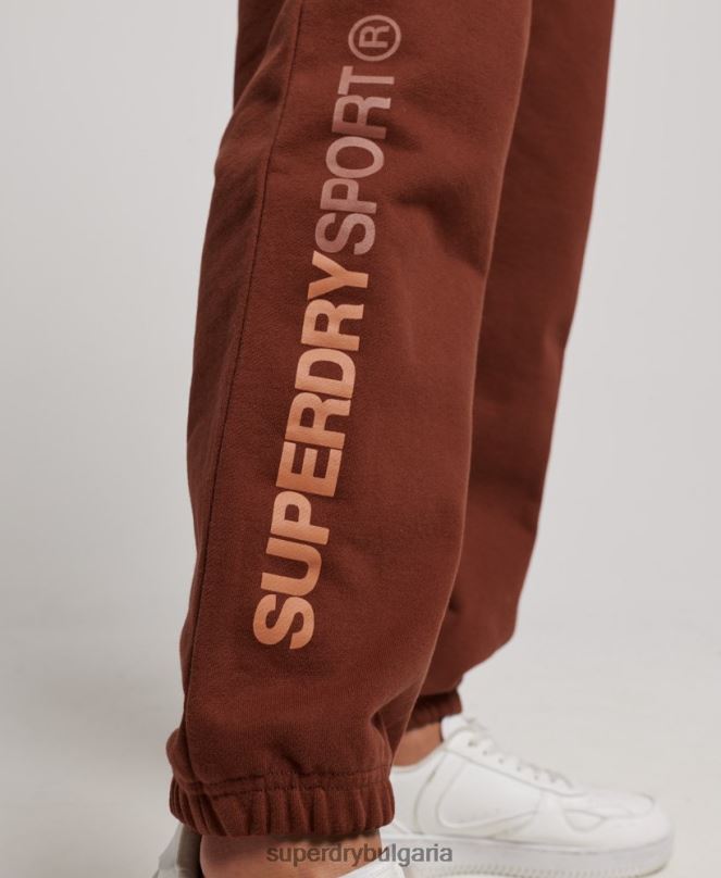 Superdry облекло N00H3899 кафяво Жени основни джогинг