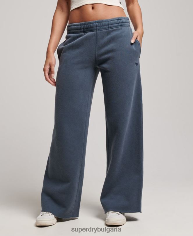 Superdry облекло N00H3904 военноморски флот Жени измийте прави джогинг