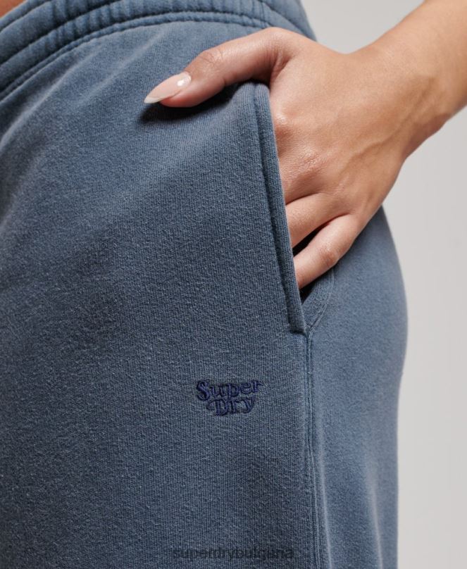 Superdry облекло N00H3904 военноморски флот Жени измийте прави джогинг