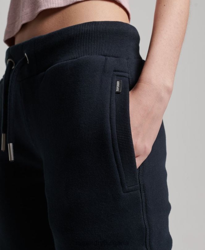 Superdry облекло N00H3906 военноморски флот Жени джогинг ретро бродирани лого