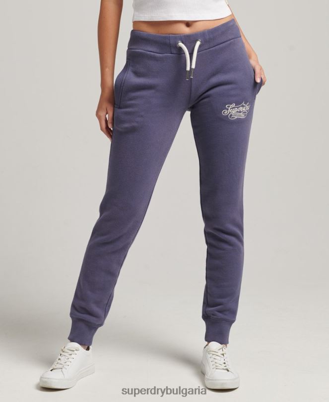 Superdry облекло N00H3907 тъмно синьо Жени гордост и крафт джогинг