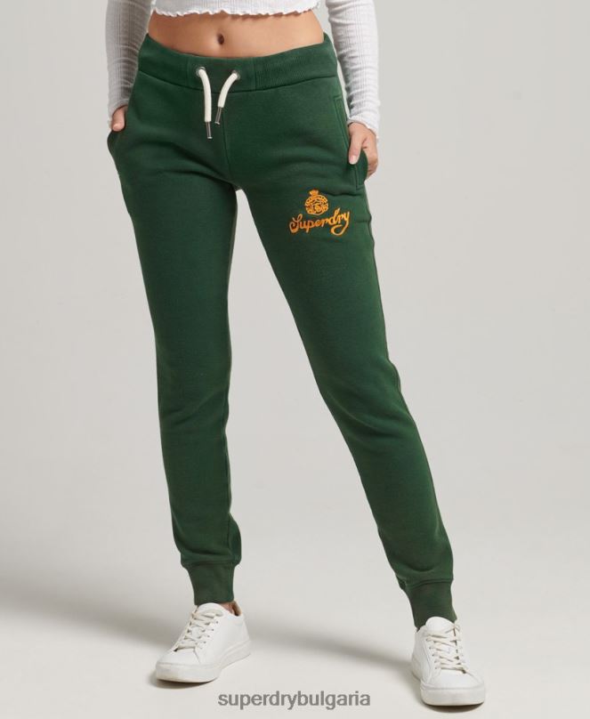 Superdry облекло N00H3910 зелено Жени гордост и крафт джогинг
