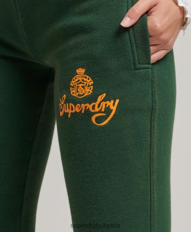 Superdry облекло N00H3910 зелено Жени гордост и крафт джогинг