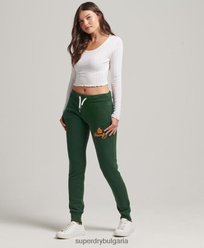 Superdry облекло N00H3910 зелено Жени гордост и крафт джогинг