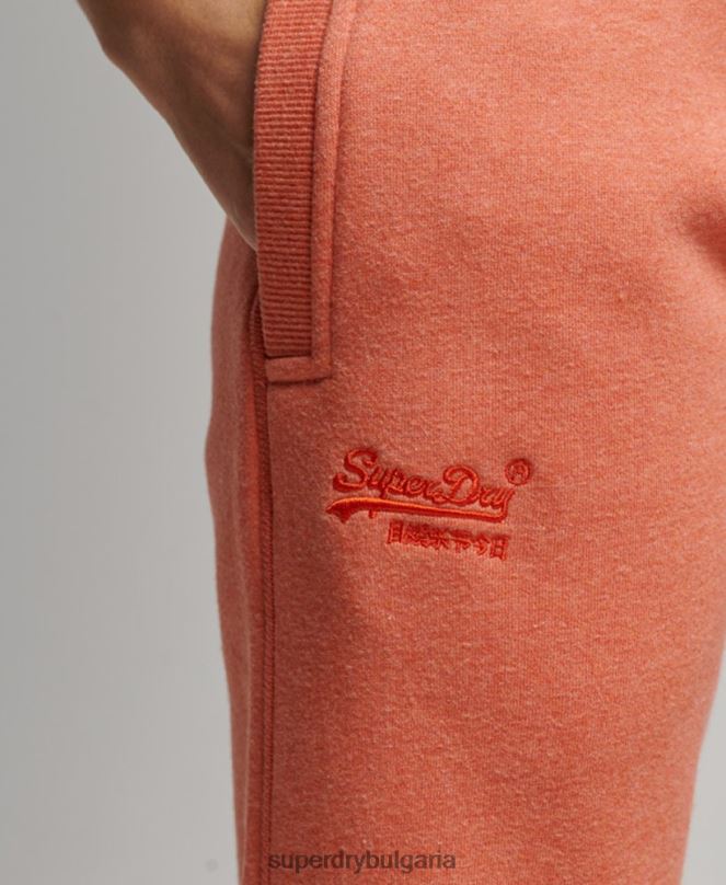 Superdry облекло N00H3913 корал Жени джогинг ретро бродирани лого