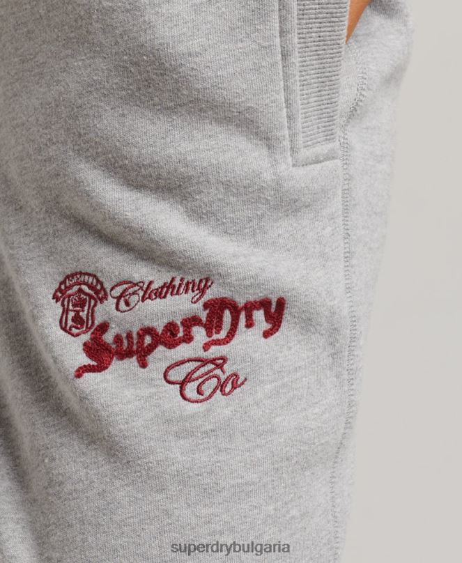 Superdry облекло N00H3918 сиво Жени гордост и крафт джогинг