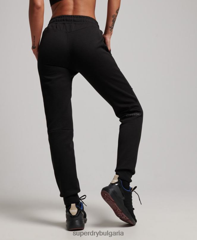 Superdry облекло N00H3921 черен Жени технически джогинг