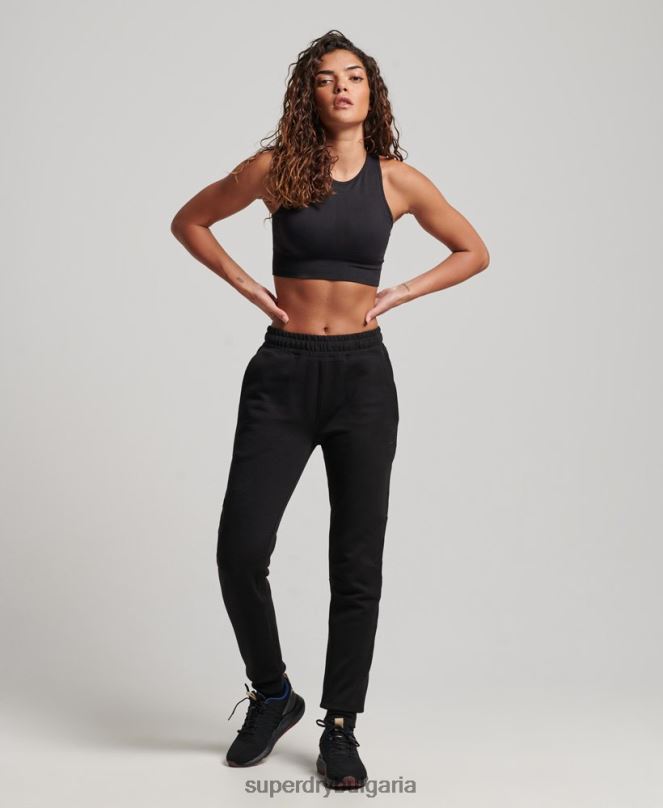 Superdry облекло N00H3921 черен Жени технически джогинг