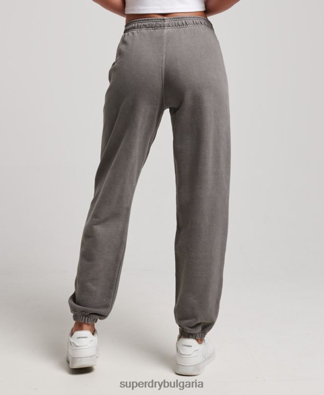 Superdry облекло N00H3926 сиво Жени основни спортове за джогинг