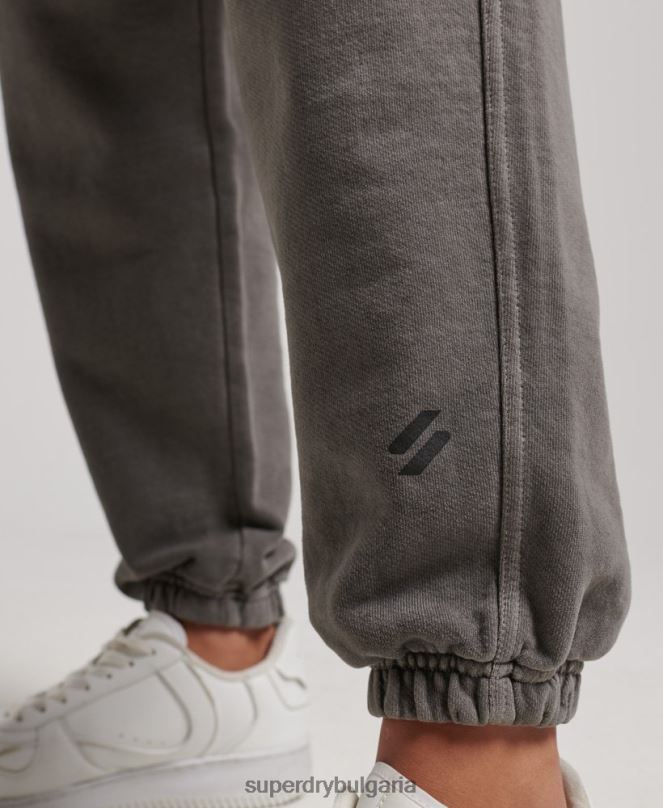 Superdry облекло N00H3926 сиво Жени основни спортове за джогинг