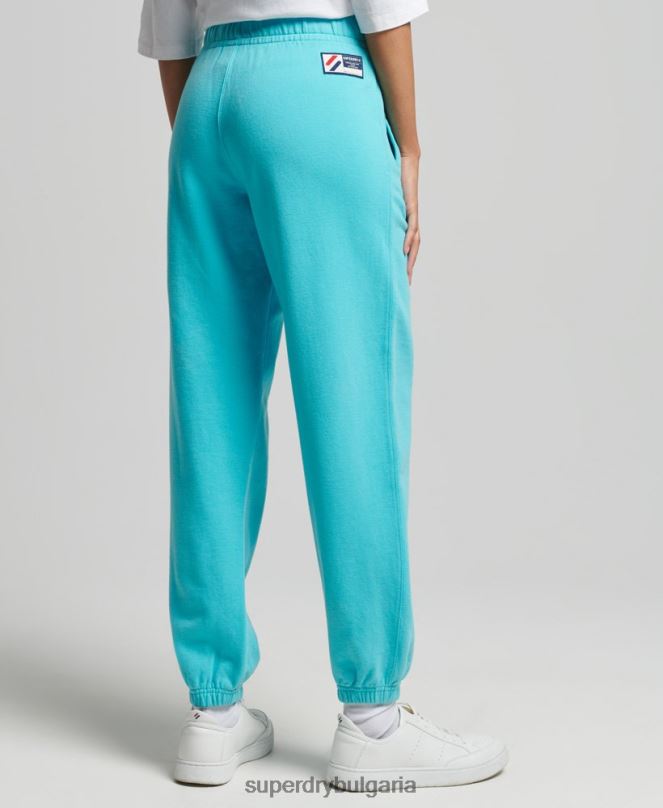 Superdry облекло N00H3932 тюркоаз Жени основни гащета за джогинг