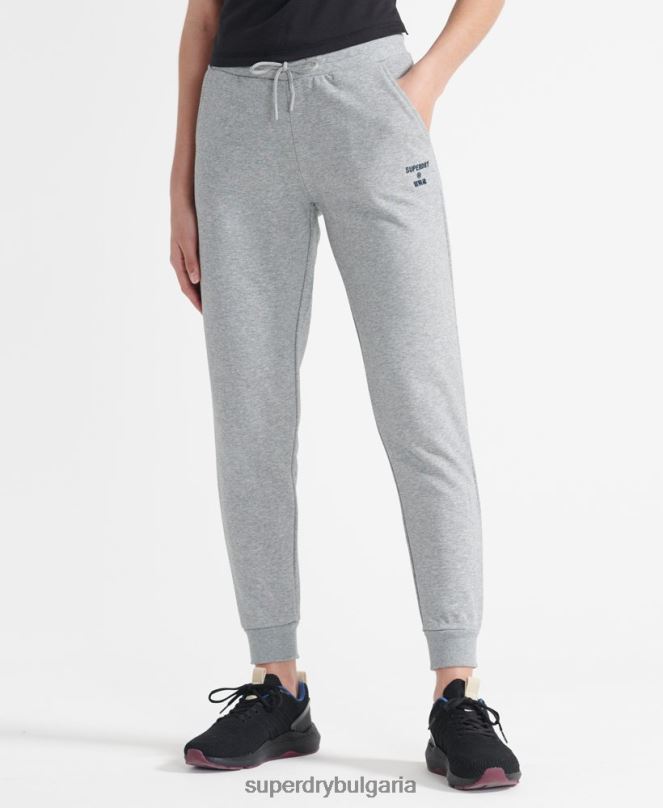 Superdry облекло N00H3933 сиво Жени трениране на основни спортове джогинг