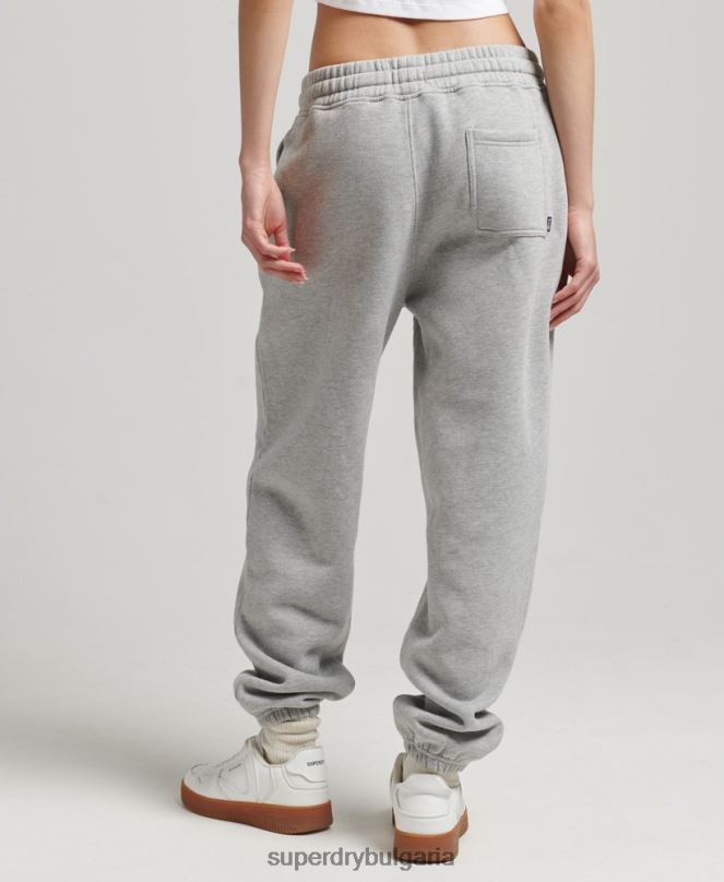 Superdry облекло N00H6511 сиво Жени реколта студентски джогинг
