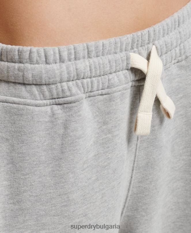 Superdry облекло N00H6511 сиво Жени реколта студентски джогинг