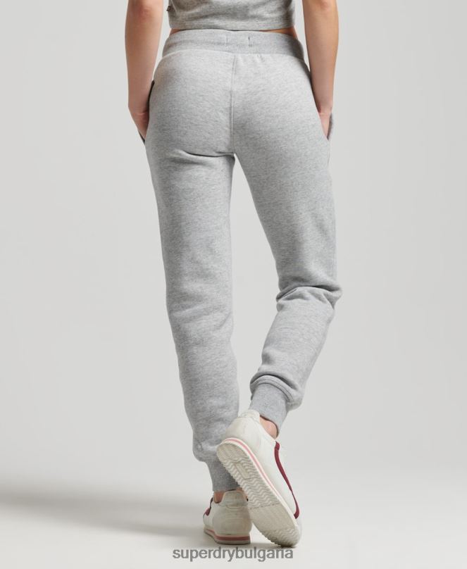 Superdry облекло N00H6588 сиво Жени реколта студентски джогинг