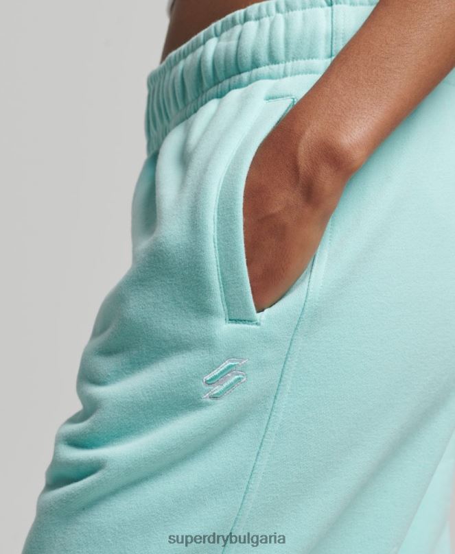 Superdry облекло N00H6591 син Жени сценарий графичен гадже джогинг