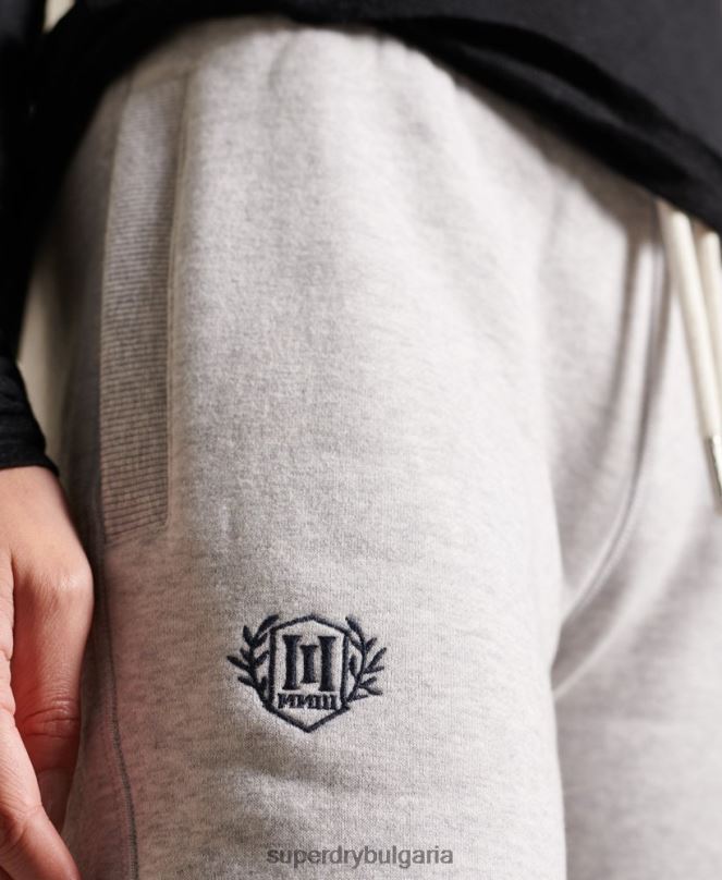Superdry облекло N00H6613 светло сив Жени гордост в крафт джогингите