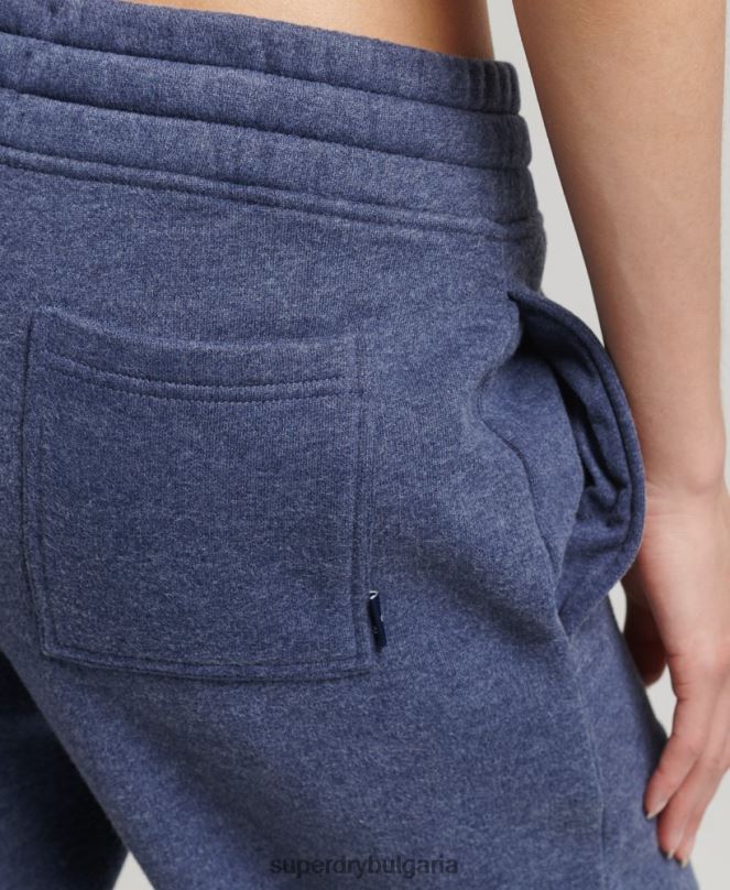 Superdry облекло N00H6754 военноморски флот Жени реколта студентски джогинг