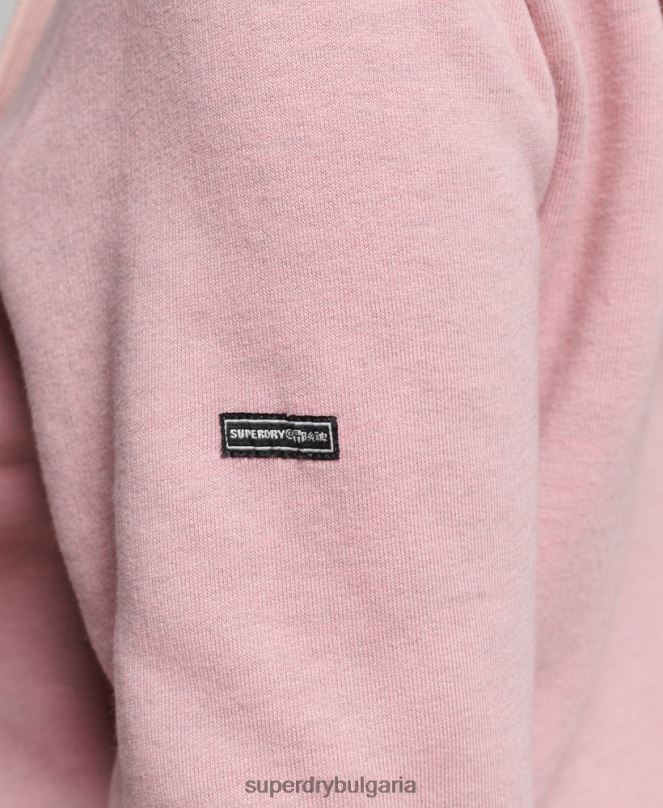 Superdry облекло N00H3426 розово Жени суичър с флорален сценарий