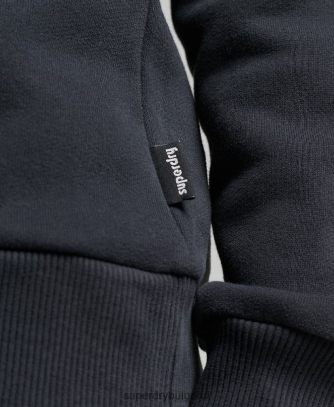 Superdry облекло N00H5851 военноморски флот Жени качулка със снимка