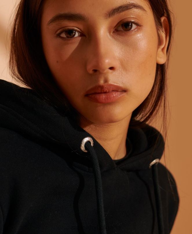 Superdry облекло N00H5948 черен Жени 2003 качулка