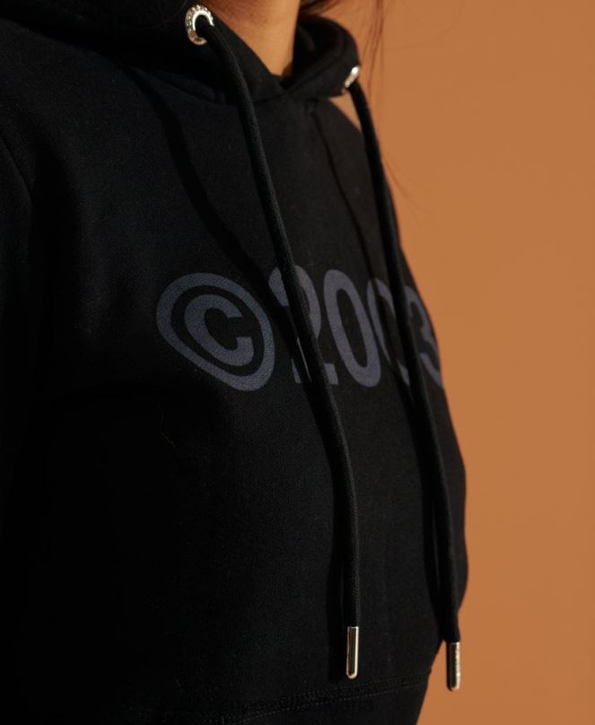 Superdry облекло N00H5948 черен Жени 2003 качулка