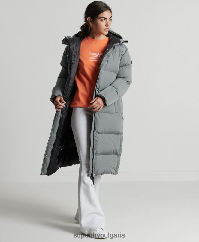 Superdry облекло N00H5971 оранжево Жени рециклиран суитшърт city crew