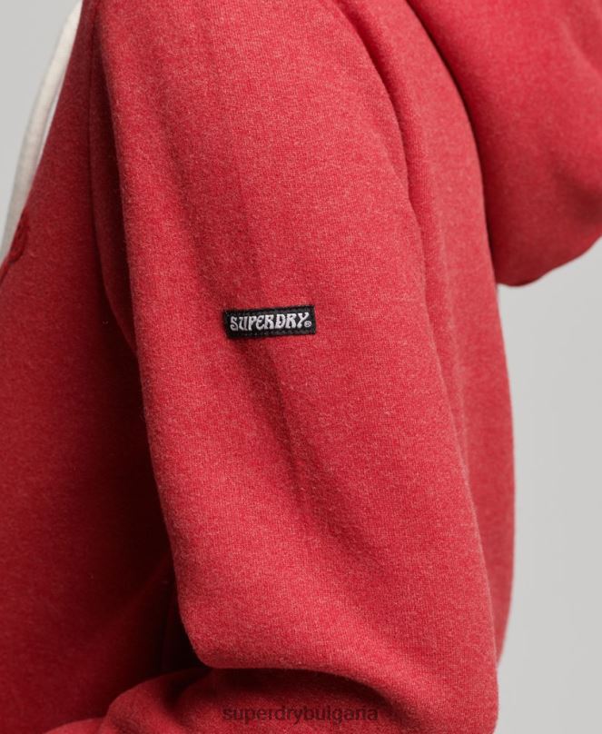 Superdry облекло N00H6126 червен Жени качулка интерес за място