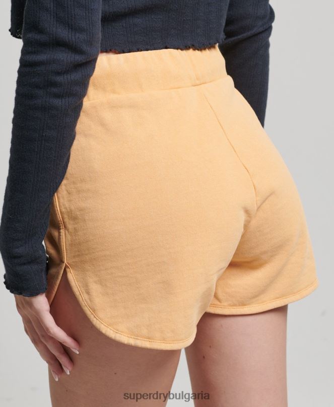 Superdry облекло N00H2167 кафяво Жени дъга шорти
