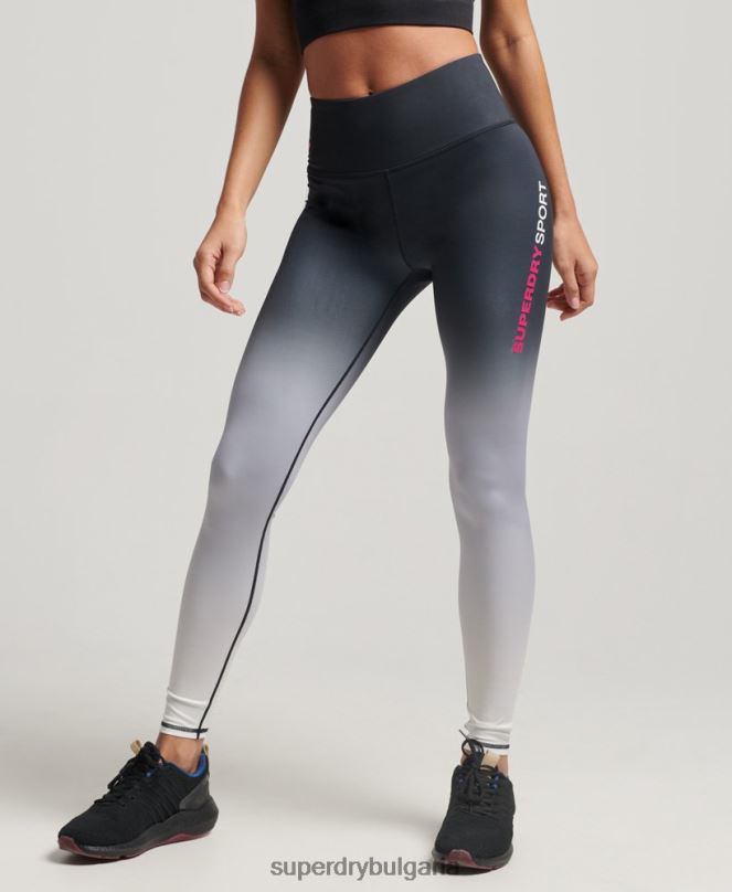 Superdry облекло N00H4053 черен Жени тренировъчни основни клинове