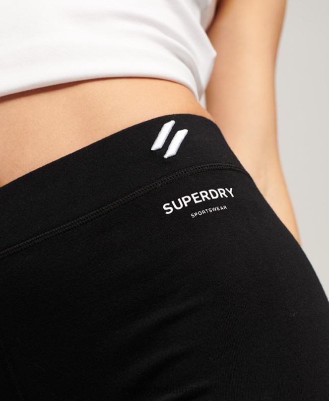 Superdry облекло N00H4057 черен Жени код основни клинове