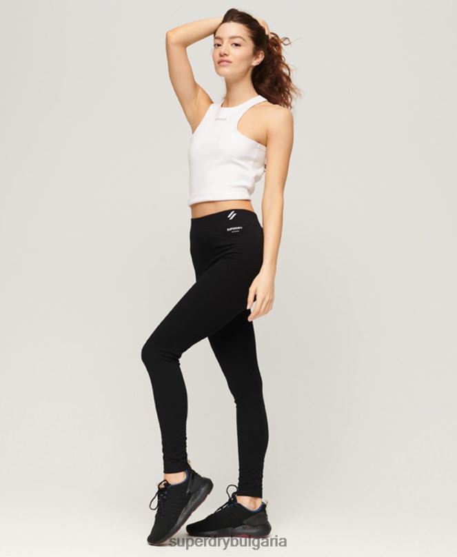 Superdry облекло N00H4057 черен Жени код основни клинове