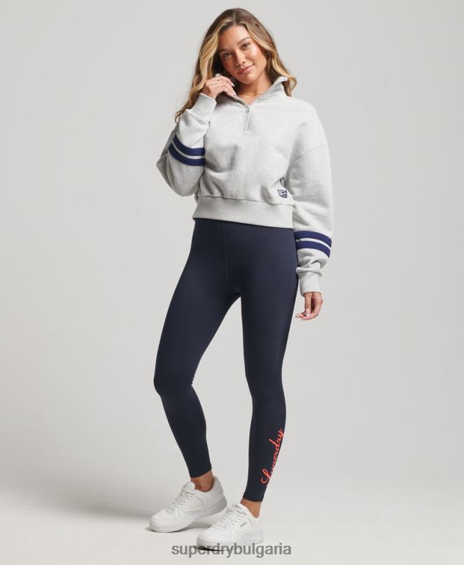 Superdry облекло N00H4088 военноморски флот Жени наследствени клинове