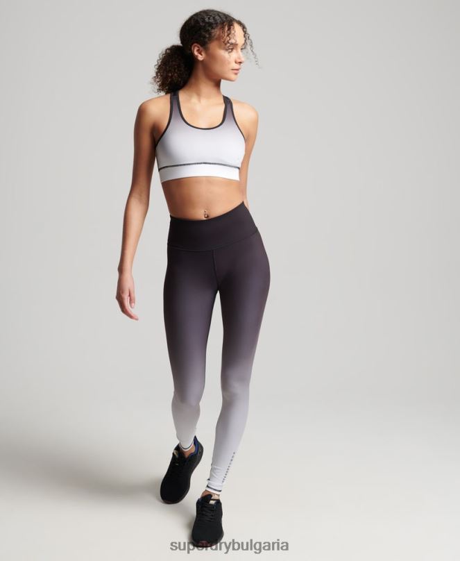 Superdry облекло N00H6324 черен Жени тренировъчни основни клинове