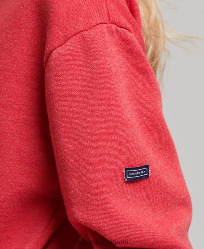 Superdry облекло N00H2553 червен Жени класическа рокля на Купър