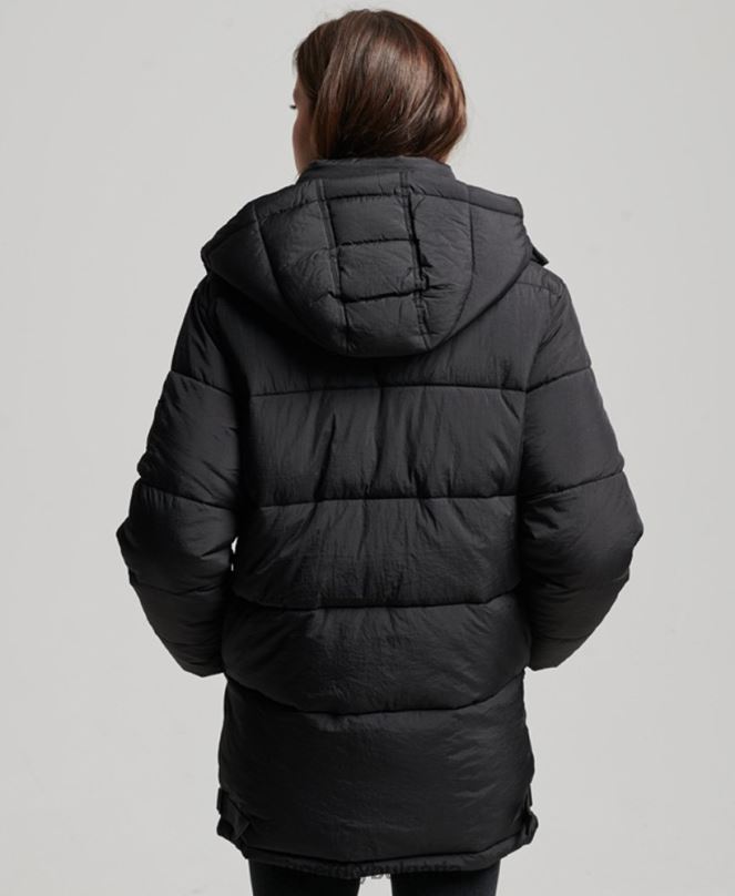 Superdry облекло N00H3597 черен Жени експедиционно палто с подплата