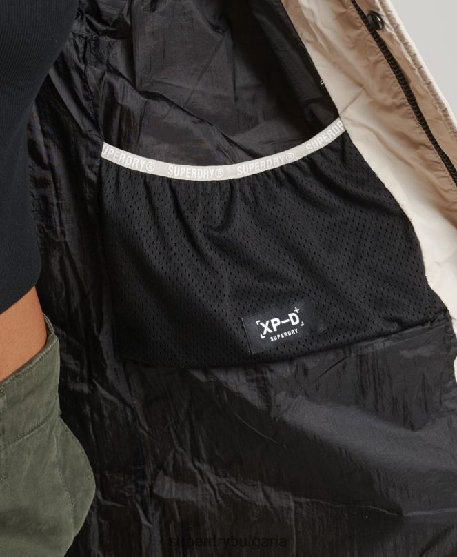 Superdry облекло N00H5470 сметана Жени пашкул парагада пухено палто