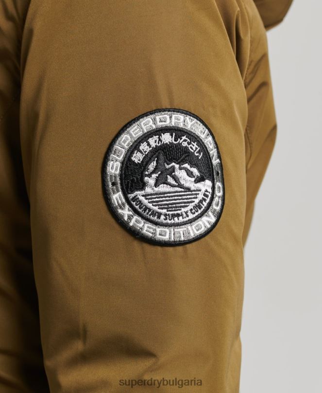 Superdry облекло N00H5516 зелено Жени палто парка ashley everest