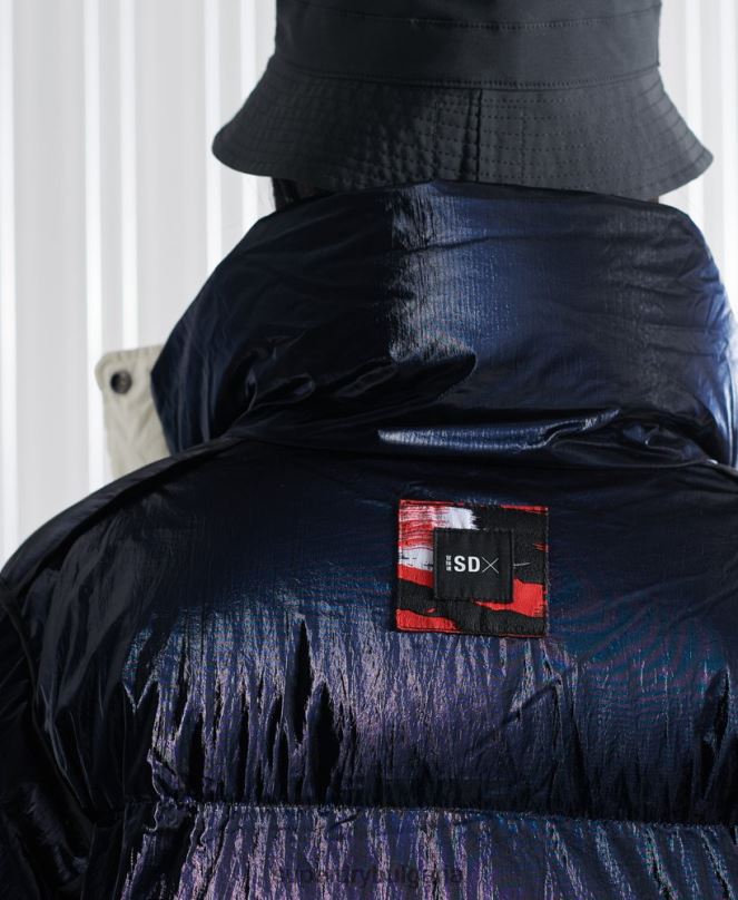 Superdry облекло N00H5627 сметана Жени ограничено издание sdx обръщащо пухено палто