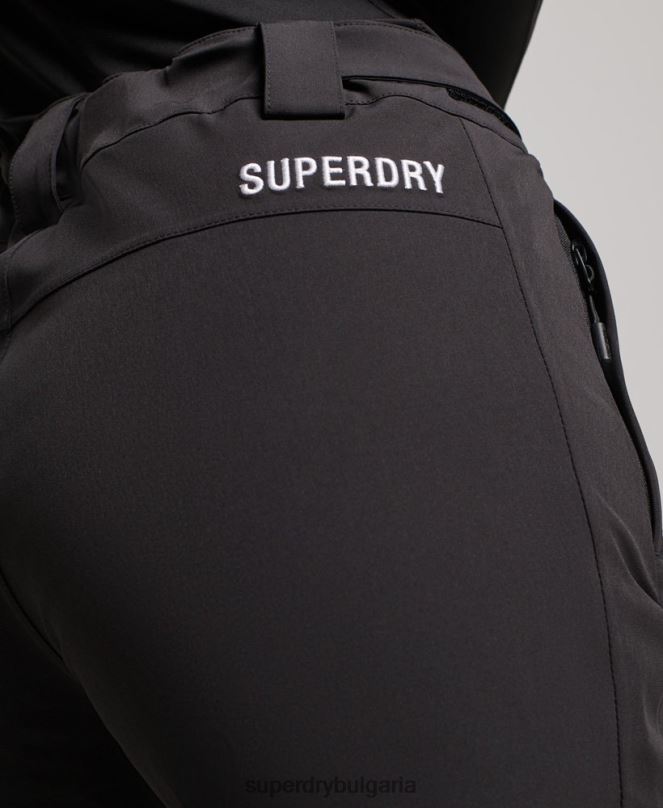 Superdry облекло N00H2591 черен Жени основни снежни панталони
