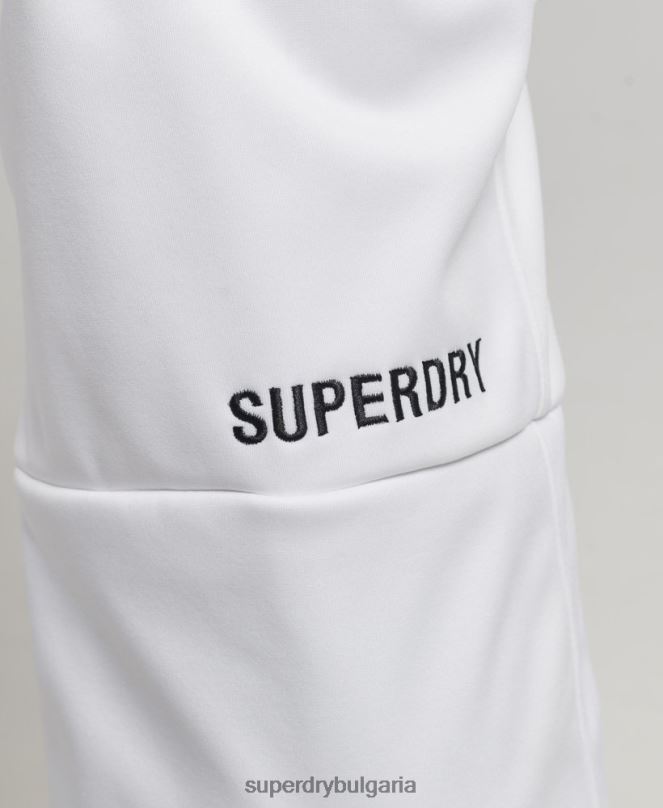 Superdry облекло N00H2593 бяло Жени ски софтшел слим панталон