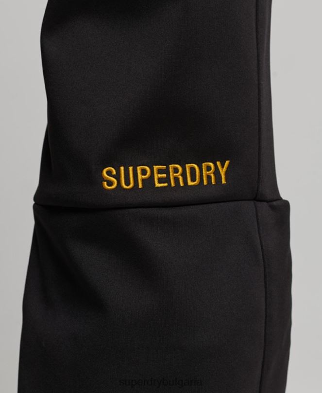 Superdry облекло N00H2601 черен Жени ски софтшел слим панталон