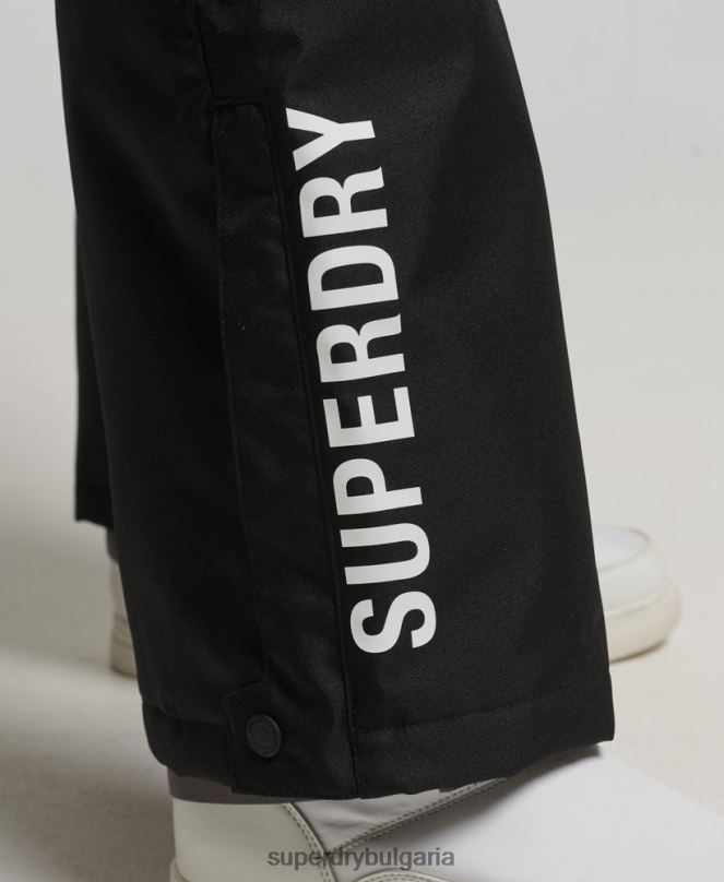 Superdry облекло N00H6550 черен Жени спасителни панталони