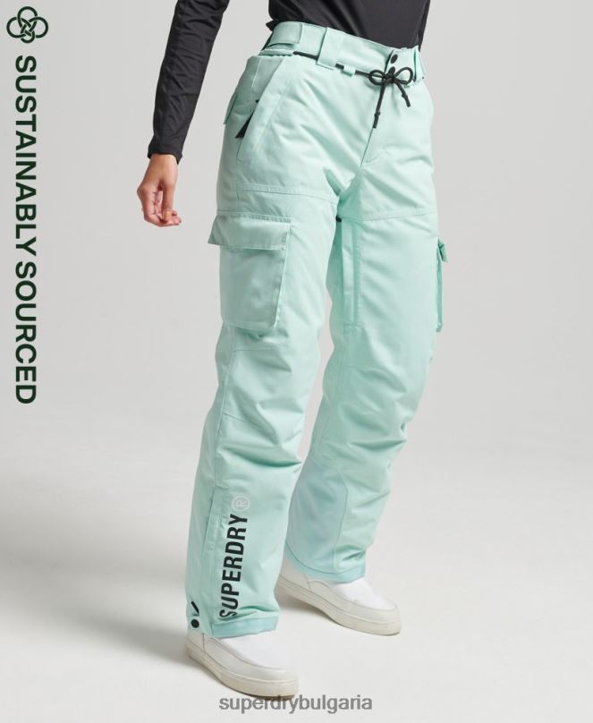 Superdry облекло N00H6596 светло синьо Жени ултимативни спасителни панталони