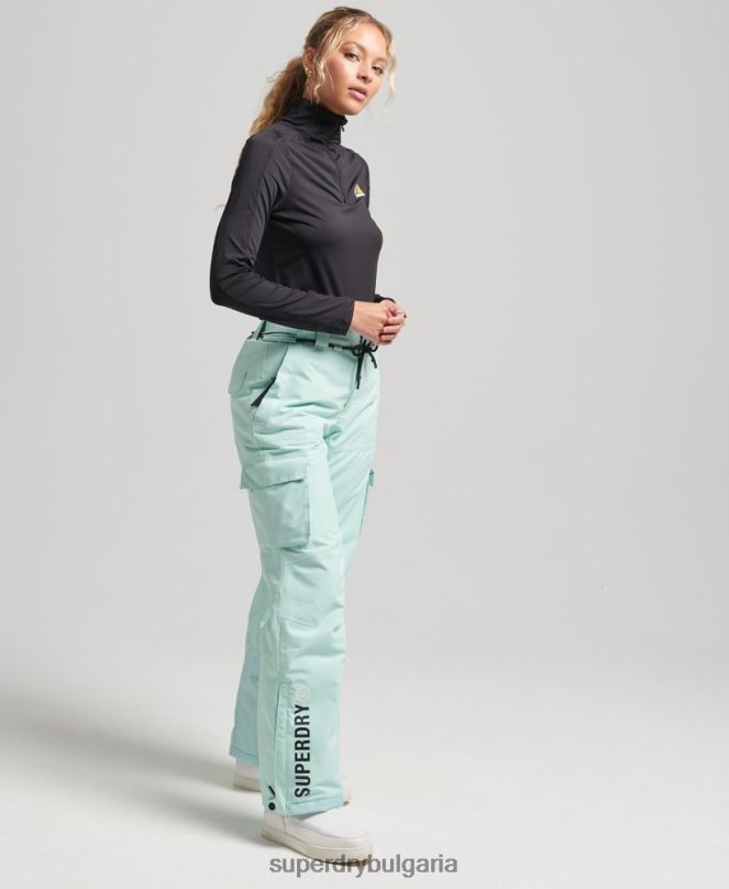 Superdry облекло N00H6596 светло синьо Жени ултимативни спасителни панталони