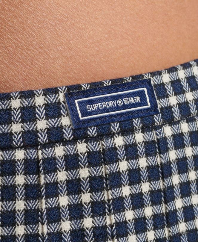 Superdry облекло N00H4148 червен Жени винтидж плисирана мини пола