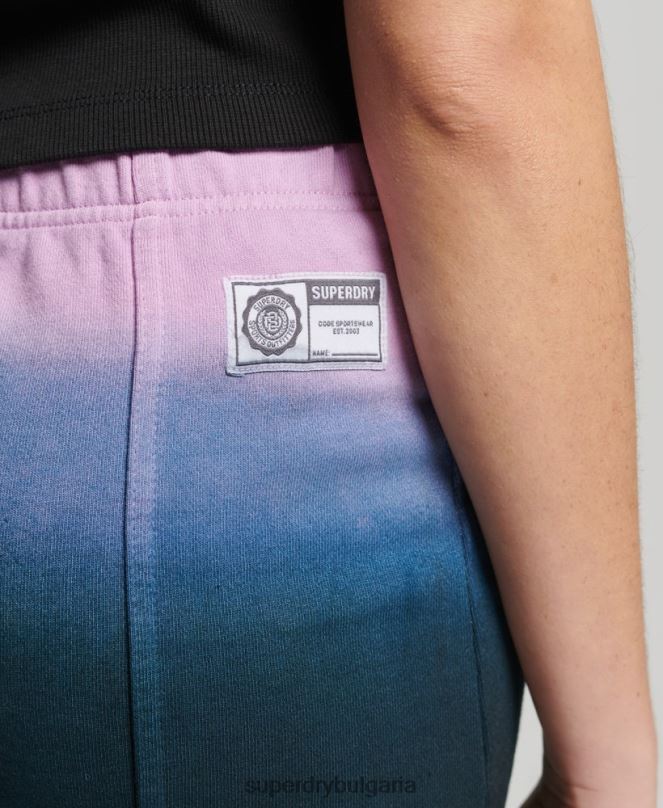 Superdry облекло N00H4163 син Жени основна пола за боядисване