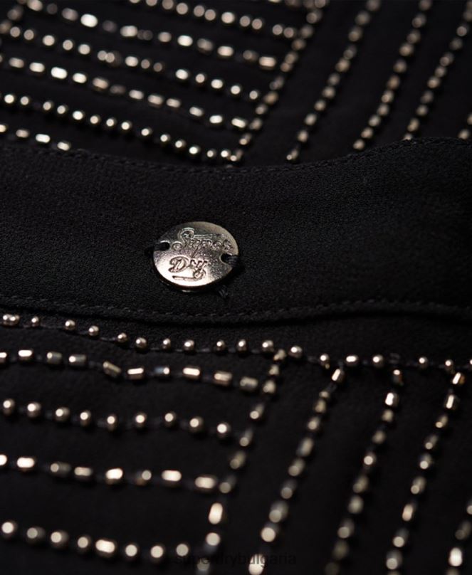 Superdry облекло N00H4168 черен Жени ледникова пола