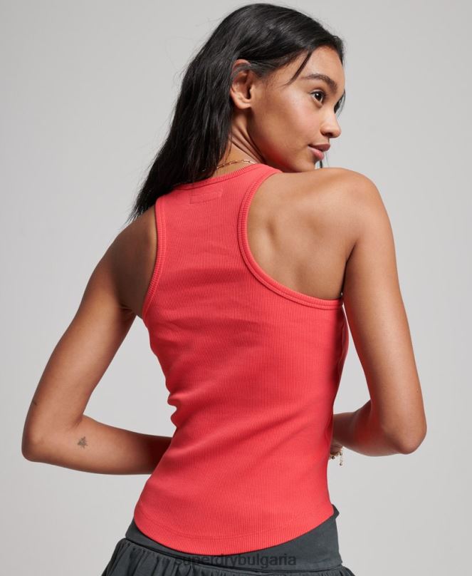 Superdry облекло N00H2949 розово Жени основен потник