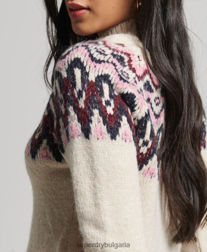 Superdry облекло N00H3983 бяло Жени напуснат джоб с джобове